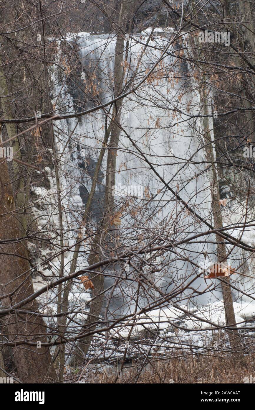 Day's Dam, Lorain, Ohio Stock Photo