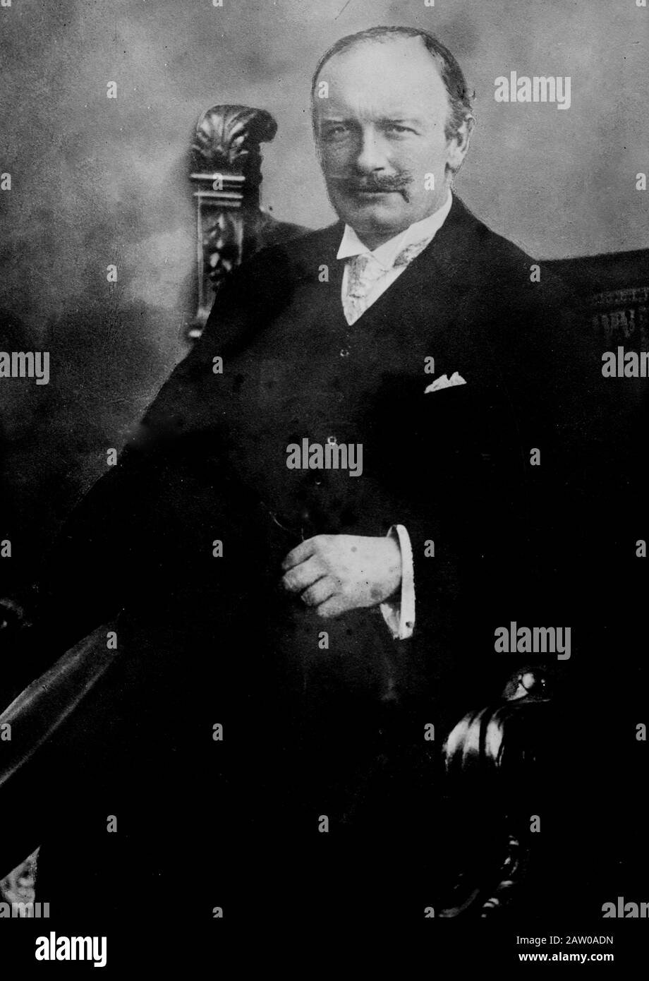 Frederick Augustus III of Saxony ca. 1913 Stock Photo