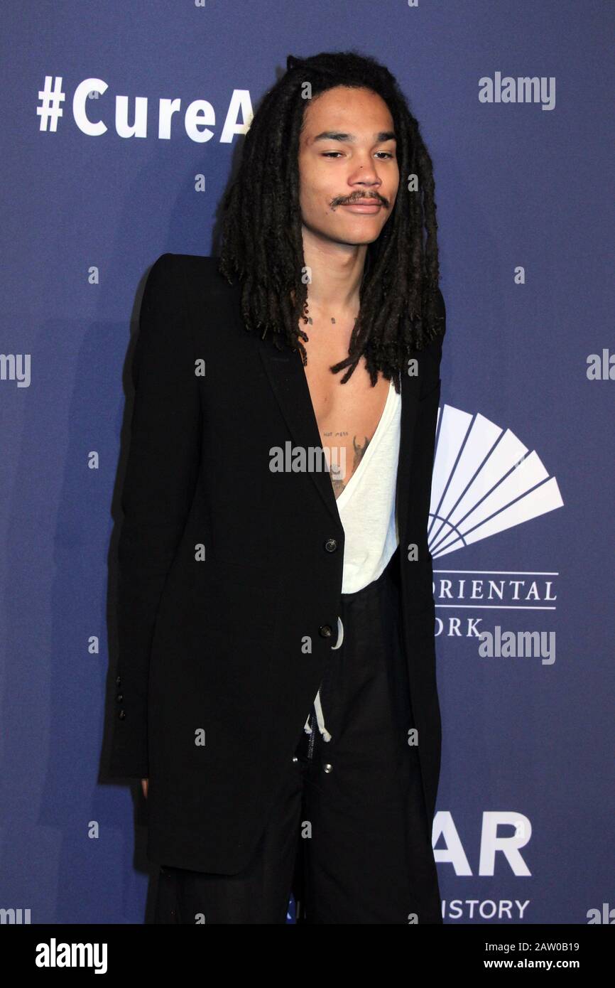 New York, NY, USA. 5th Feb, 2020. Luka Sabbat at the 22nd annual amfAR Gala Benefit for AIDS Research at Cipriani Wall Street in New York City on February 5, 2020. Credit: Erik Nielsen/Media Punch/Alamy Live News Stock Photo