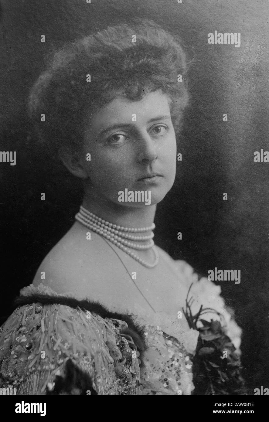 Princess Eitel Frits also known as Duchess Sophia Charlotte of Oldenburg ca. 1910-1915 Stock Photo