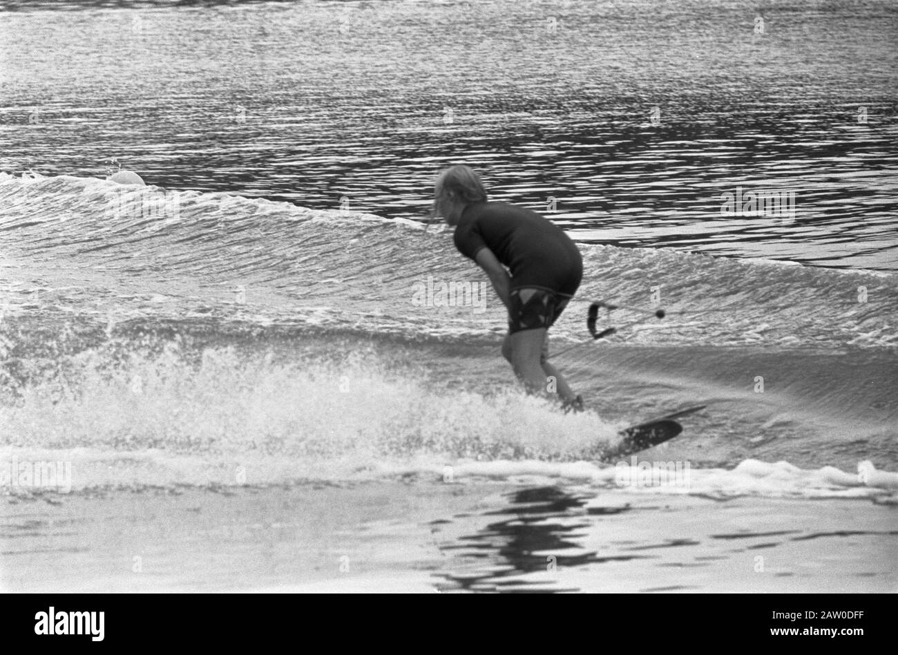 National water ski championships at the Bosbaan Date July 28, 1973