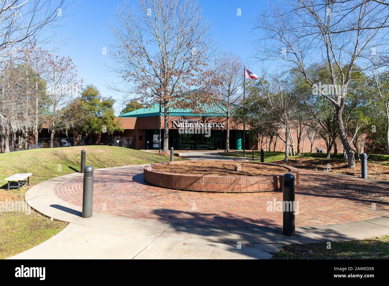 Jackson, MS / USA January 20, 2020 Mississippi Museum of Natural