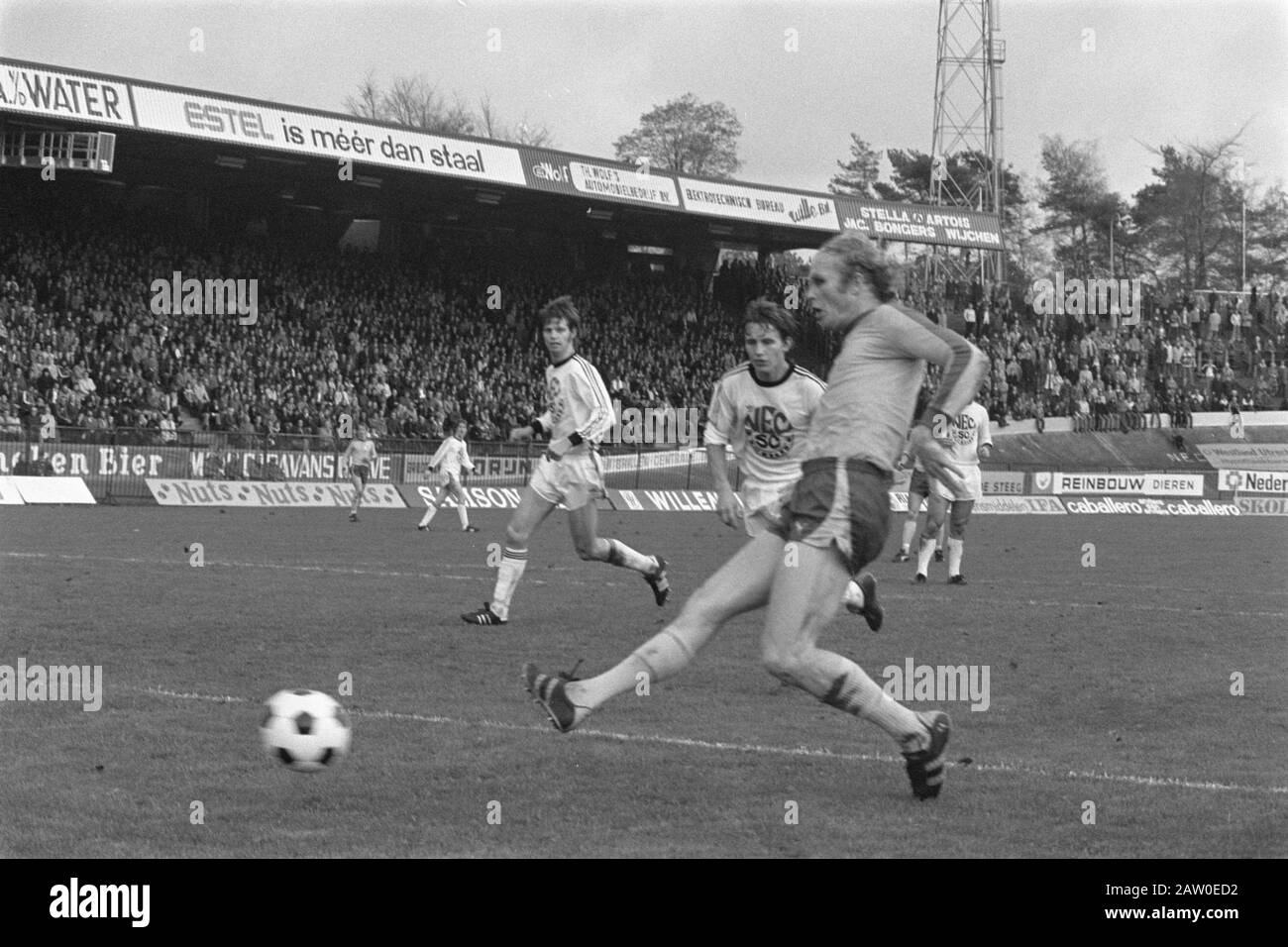 Nec V Ajax 0 1 Game Moments Date November 6 1977 Keywords Sport Football Institution Name Ajax Nec Stock Photo Alamy