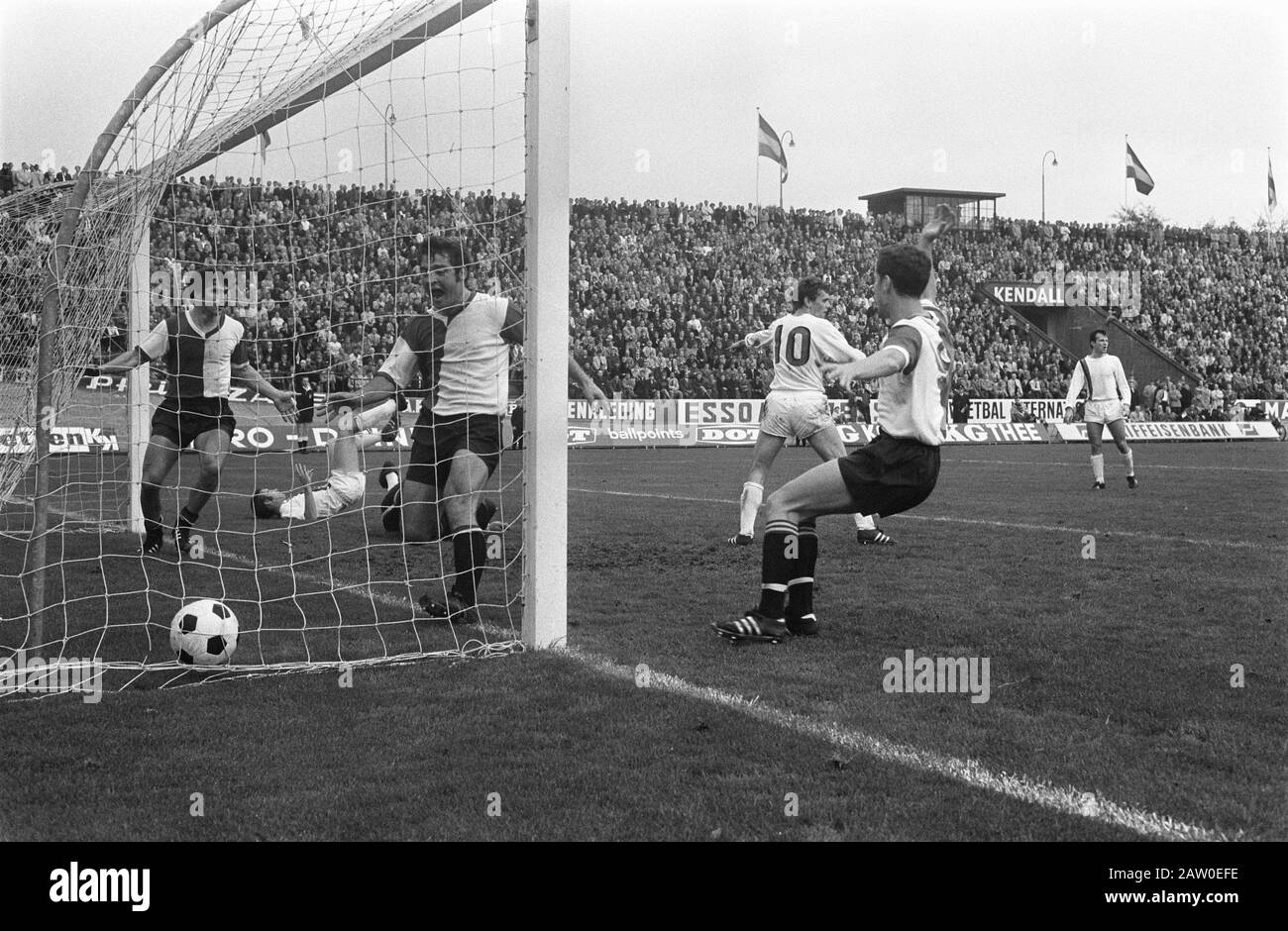 NEC v Feyenoord 0-2. Date: October 26, 1969 Keywords: sport, football Institution Name: Feyenoord Stock Photo