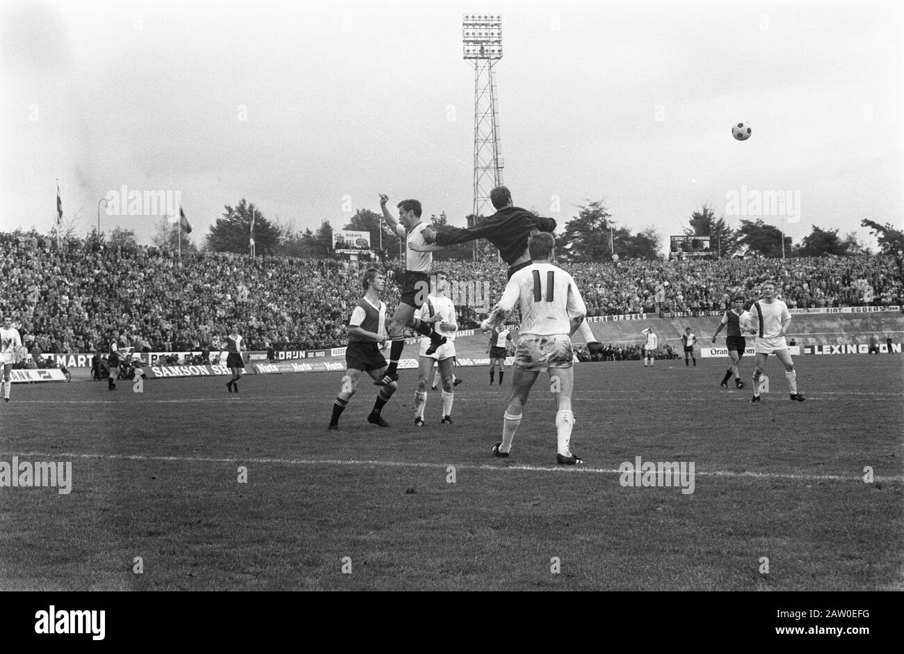 NEC v Feyenoord 0-2 Date: October 26, 1969 Keywords: sport, football Institution Name: Feyenoord Stock Photo