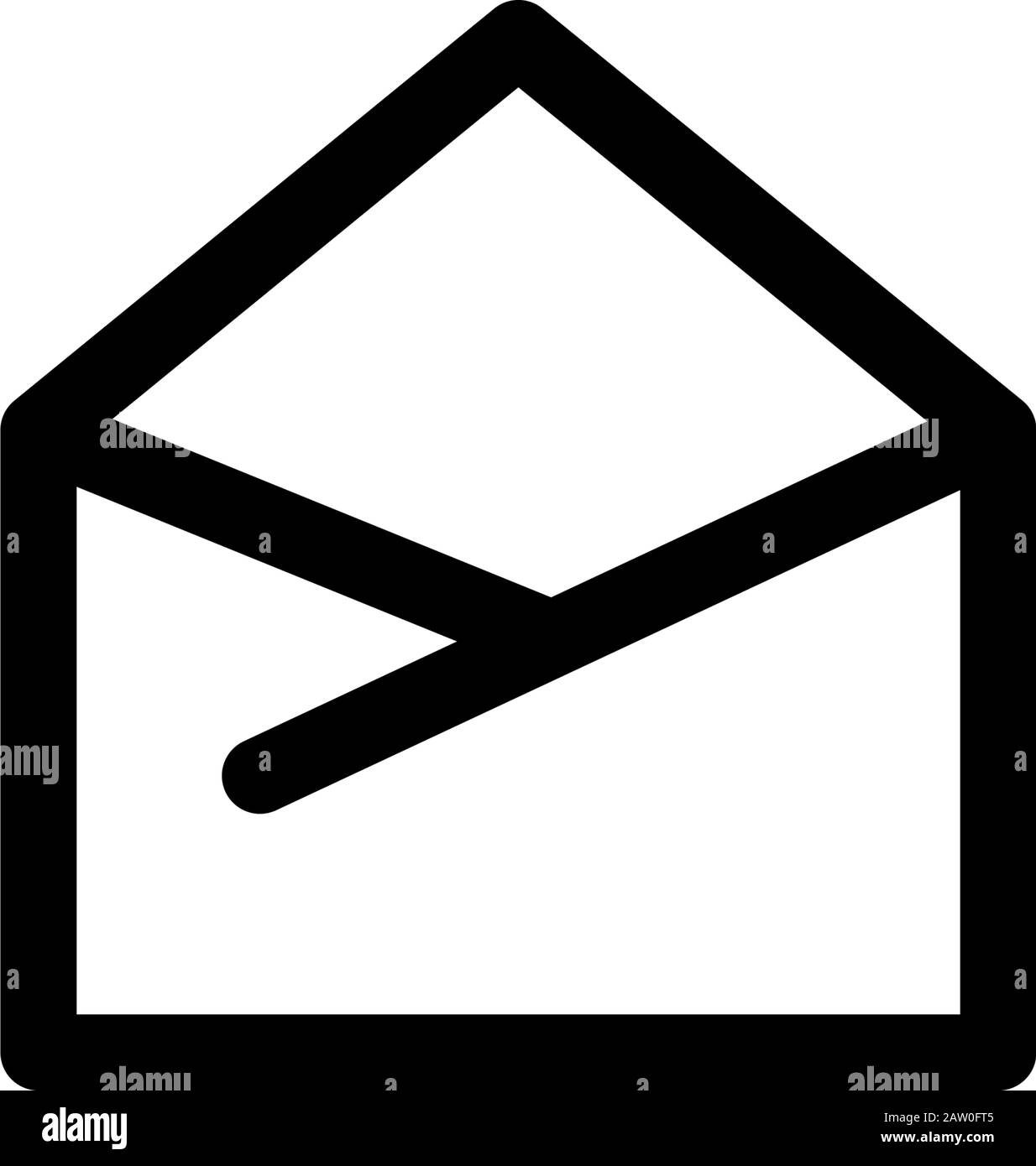 envelope icon design template vector Stock Vector