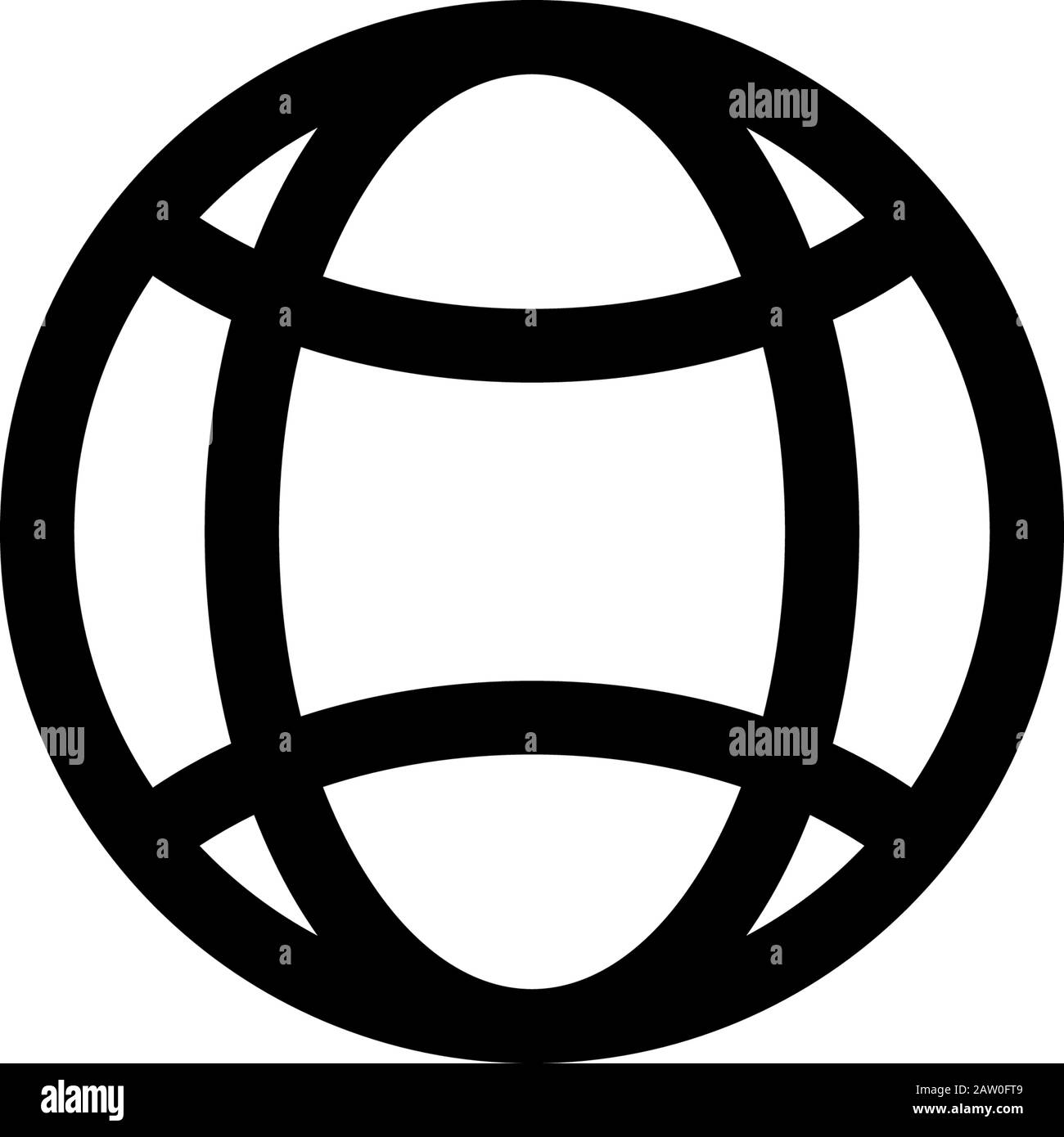 Globe icon design template vector Stock Vector Image & Art - Alamy