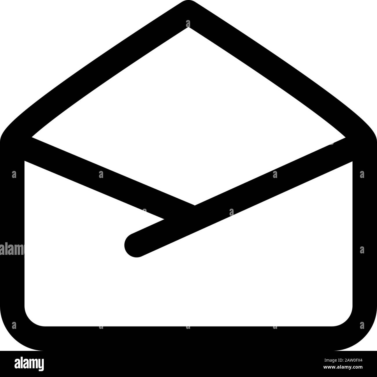 envelope icon design template vector Stock Vector