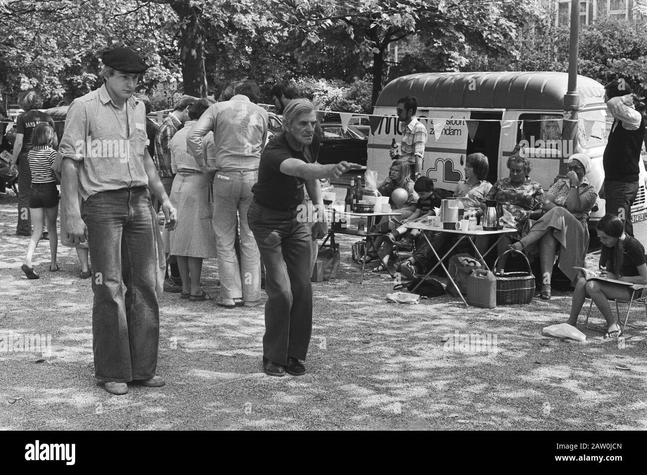 Dutch championships bocce Date May 28, 1978 Stock Photo Alamy