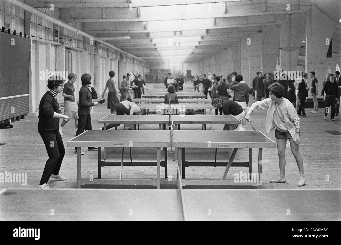 Dutch Student Championships, table tennis Date April 20, 1966 Keywords
