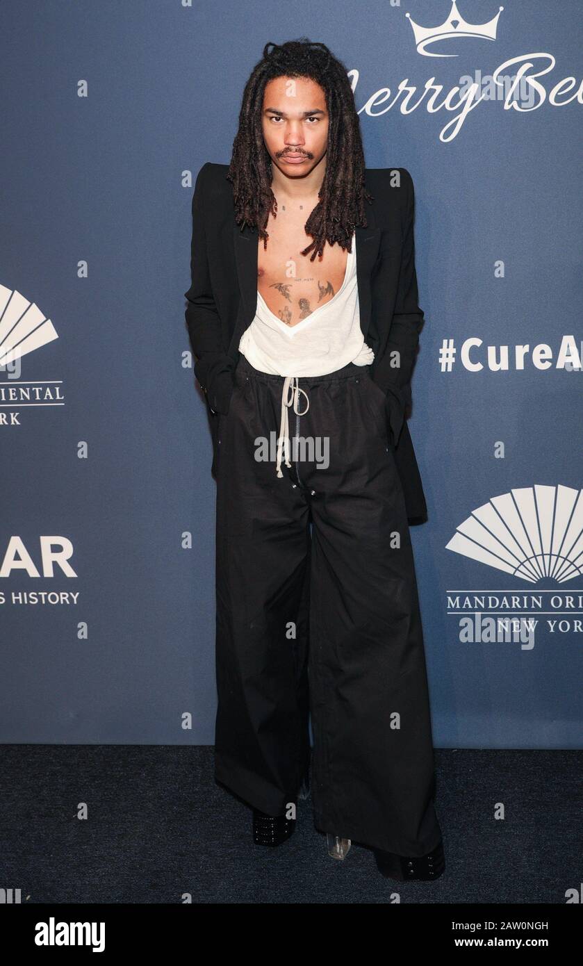 New York, NY, USA. 5th Feb, 2020. Luka Sabbat at arrivals for 22nd Annual amfAR New York Gala Benefit for AIDS Research, Cipriani Wall Street, New York, NY February 5, 2020. Credit: CJ Rivera/Everett Collection/Alamy Live News Stock Photo