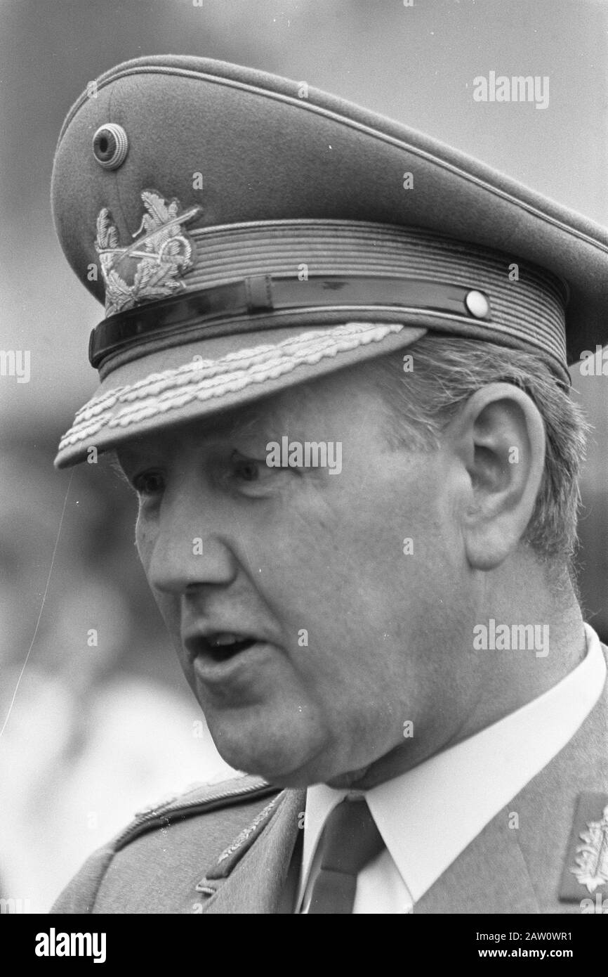 Official opening NATO Headquarters in Brunssum, Von Kielmansegg the