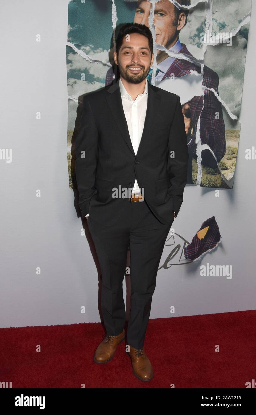 Hollywood, California, USA 5th February 2020 Actor Maximino Arciniega ...