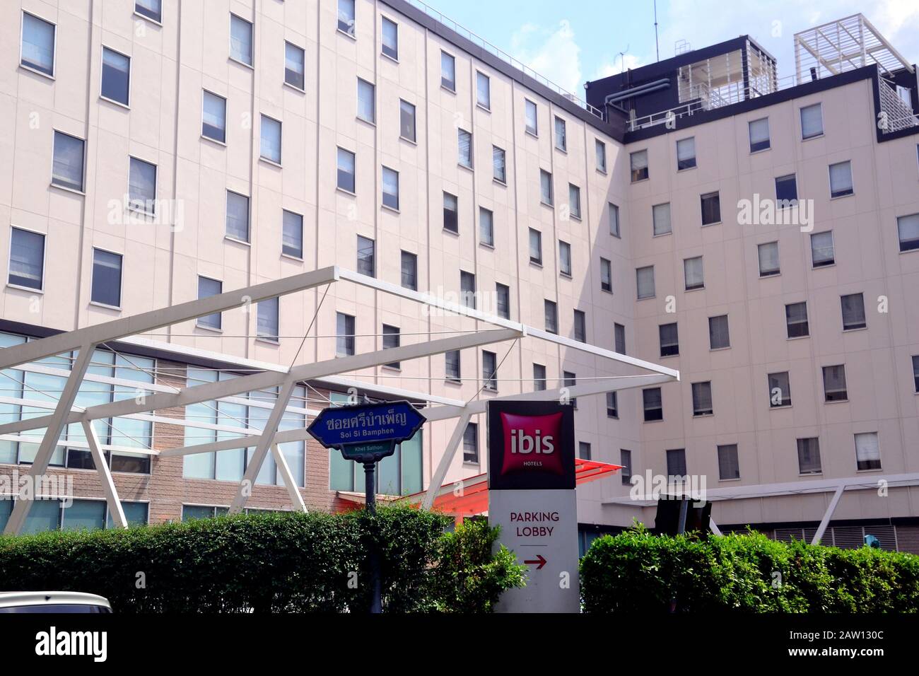 The Ibis Bangkok Sathorn Hotel Owned By The Accor Group On Soi Ngam Duphli In The Sathorn Area Bangkok Thailand Asia Stock Photo Alamy