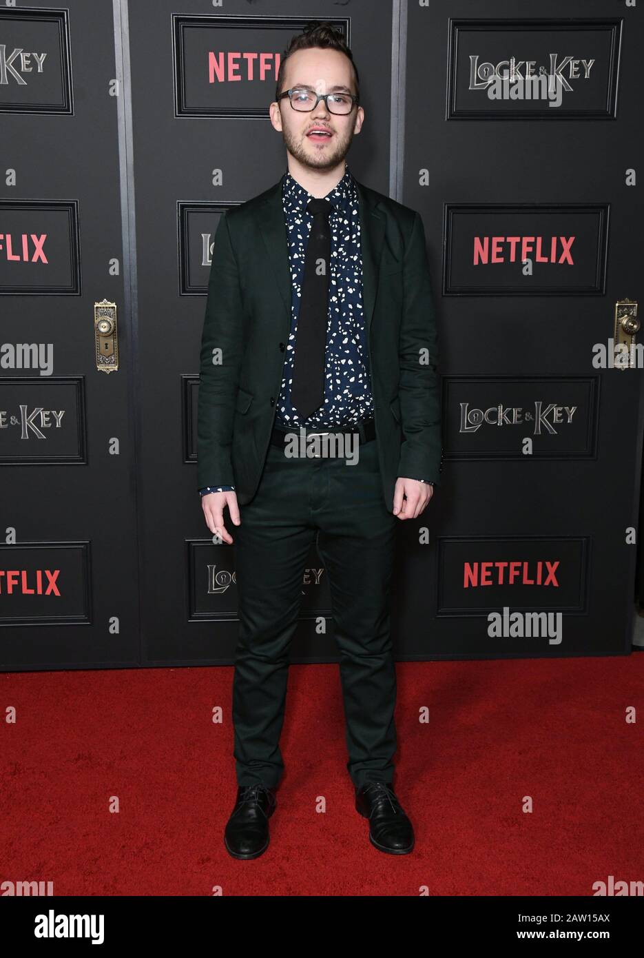 05 February 2020 - Hollywood - Thomas Mitchell Barnet. Netflix's ''Locke &  Key'' Series Premiere Photo Call held at The Egyptian Theater. (Credit  Image: © Birdie Thompson/AdMedia via ZUMA Wire Stock Photo - Alamy