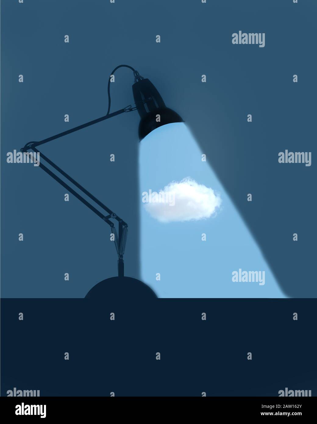 cloud desk lamp