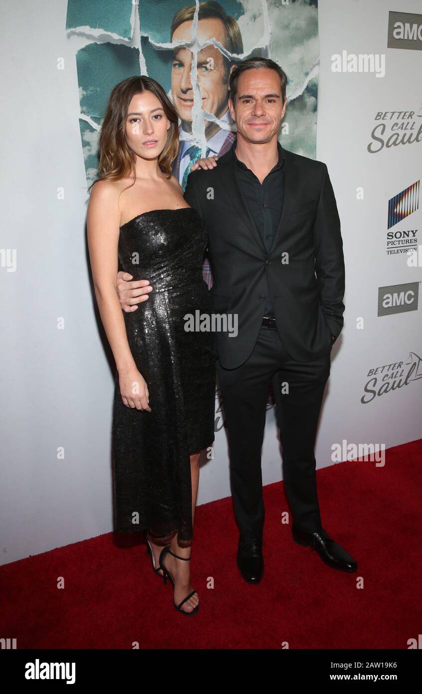 Hollywood, Ca. 5th Feb, 2020. Alejandra Guilmant, Tony Dalton, at the
