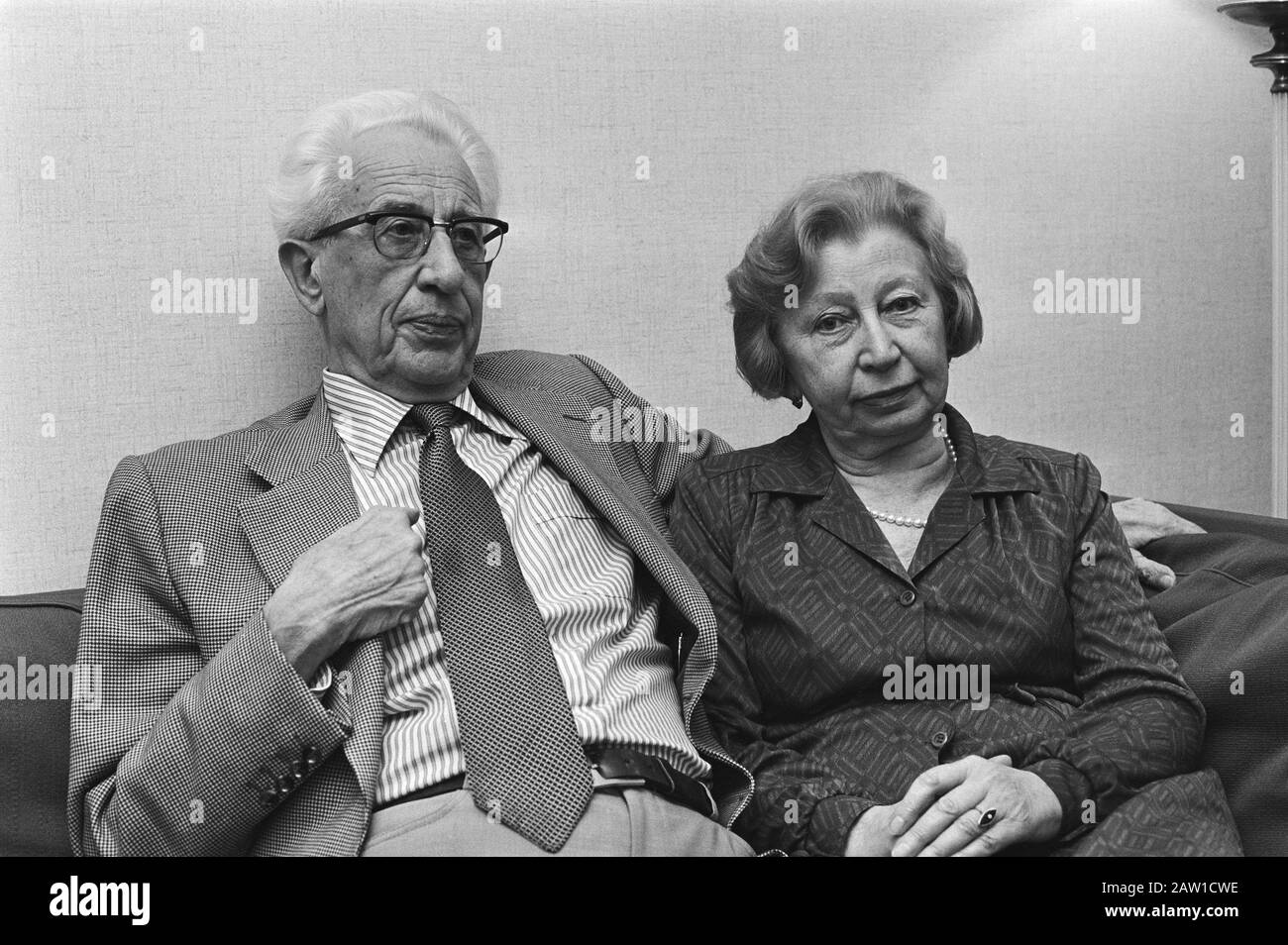 Job GPD, Mrs. Gies (Miep from Diary of Anne Frank) and her husband Date