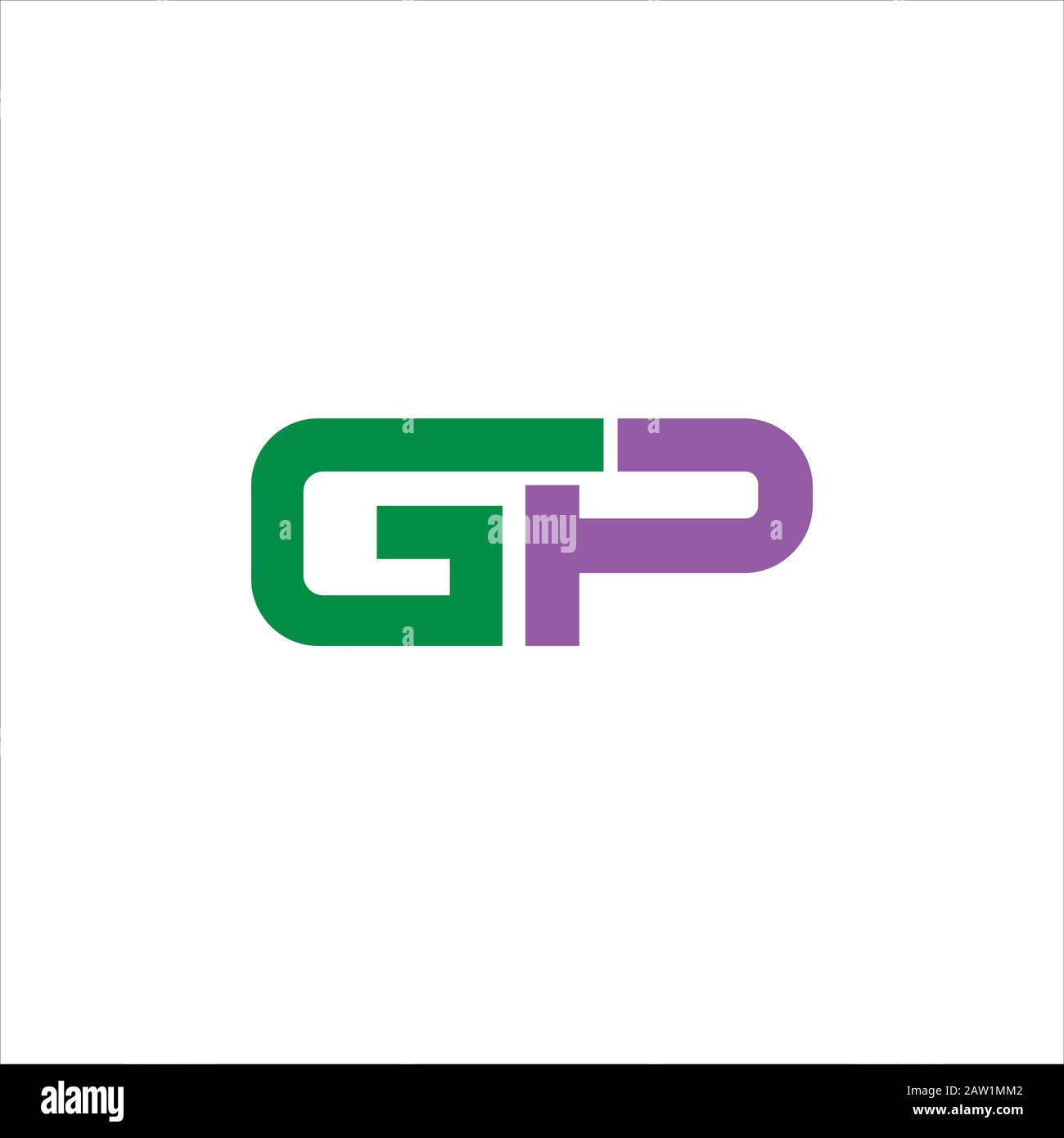 Initial letter gp hi-res stock photography and images - Alamy