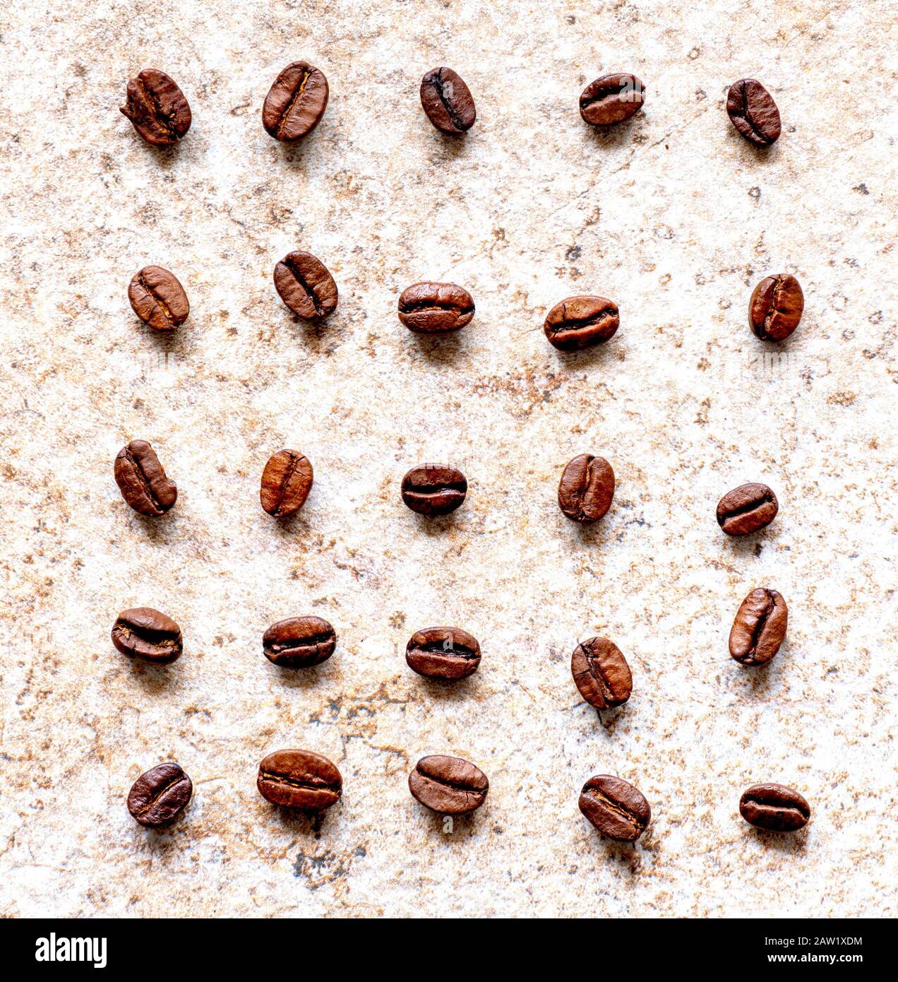 Coffee beans food knolling Stock Photo Alamy