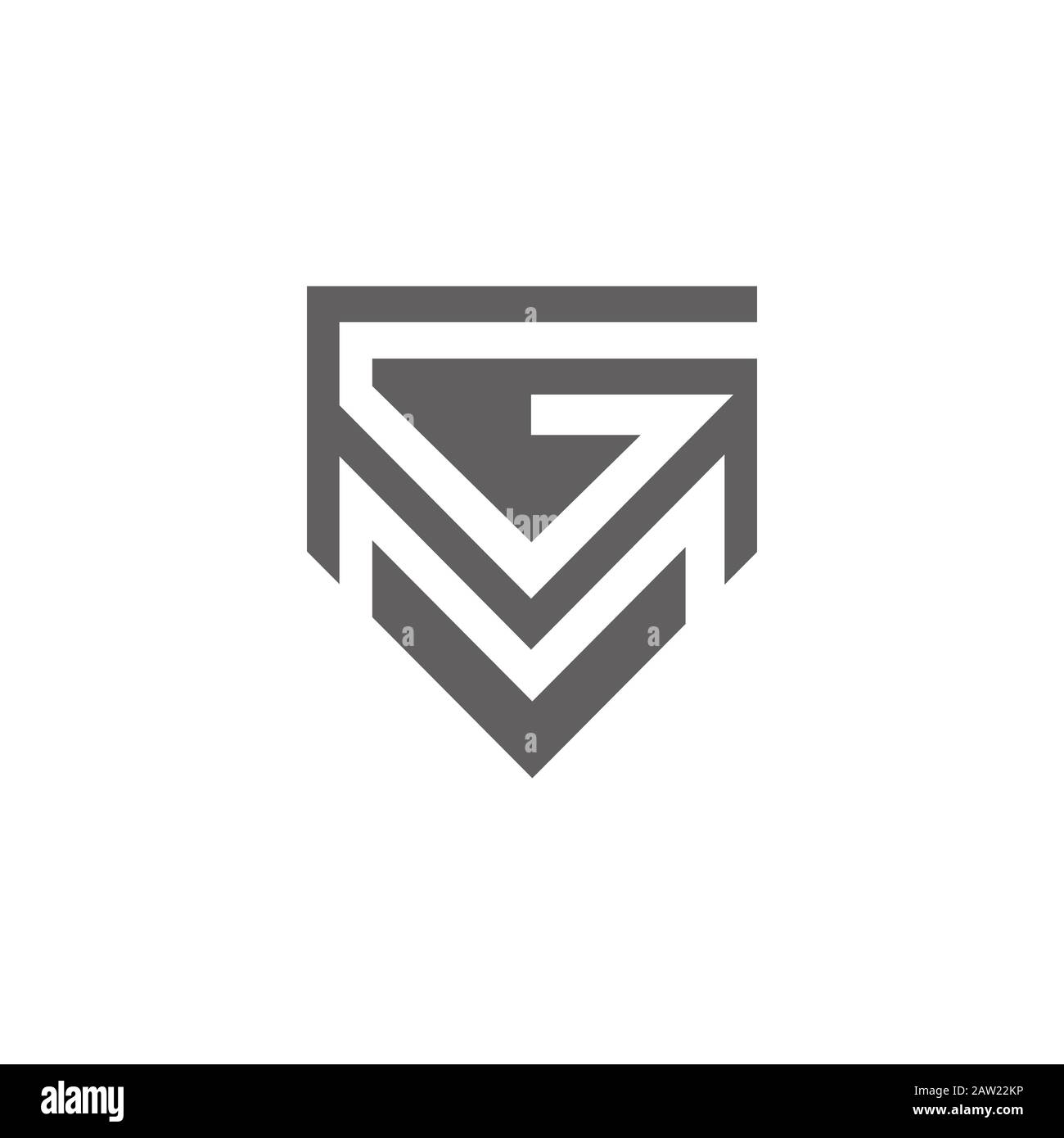 Initial letter gm or mg logo vector templates Stock Vector by ©mrshamsjaman  341437094