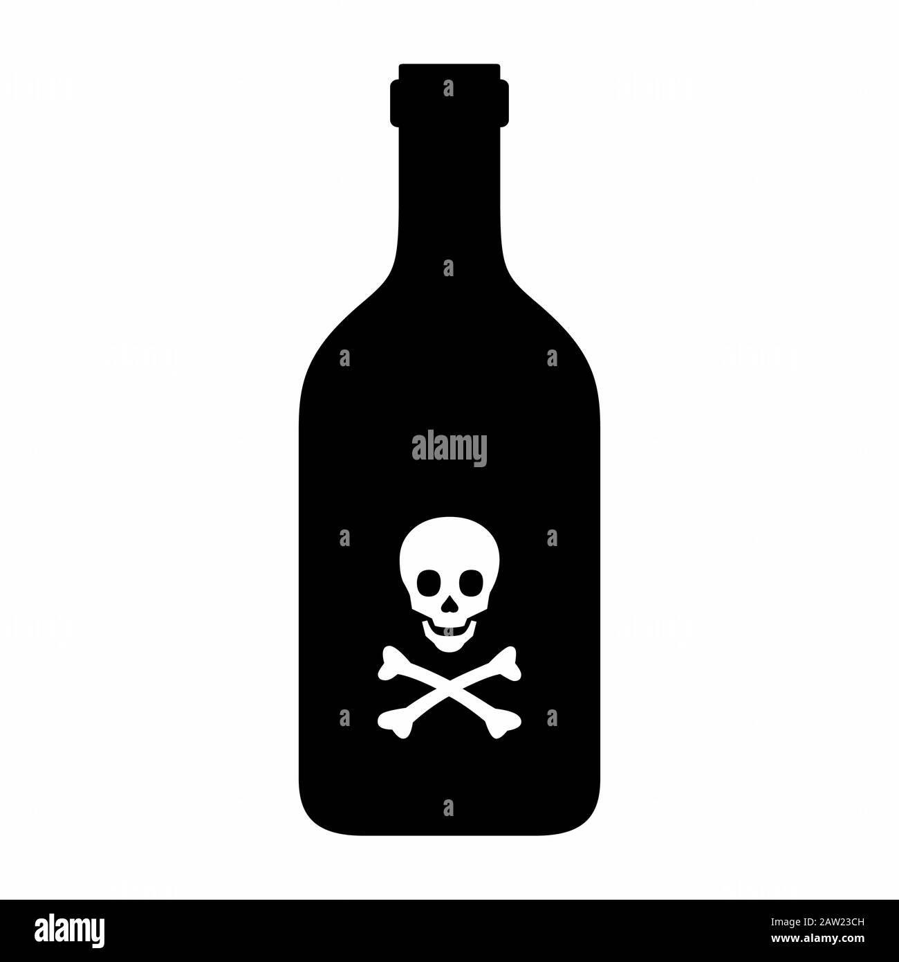 Poison Bottle Black and White Stock Photos & Images - Alamy