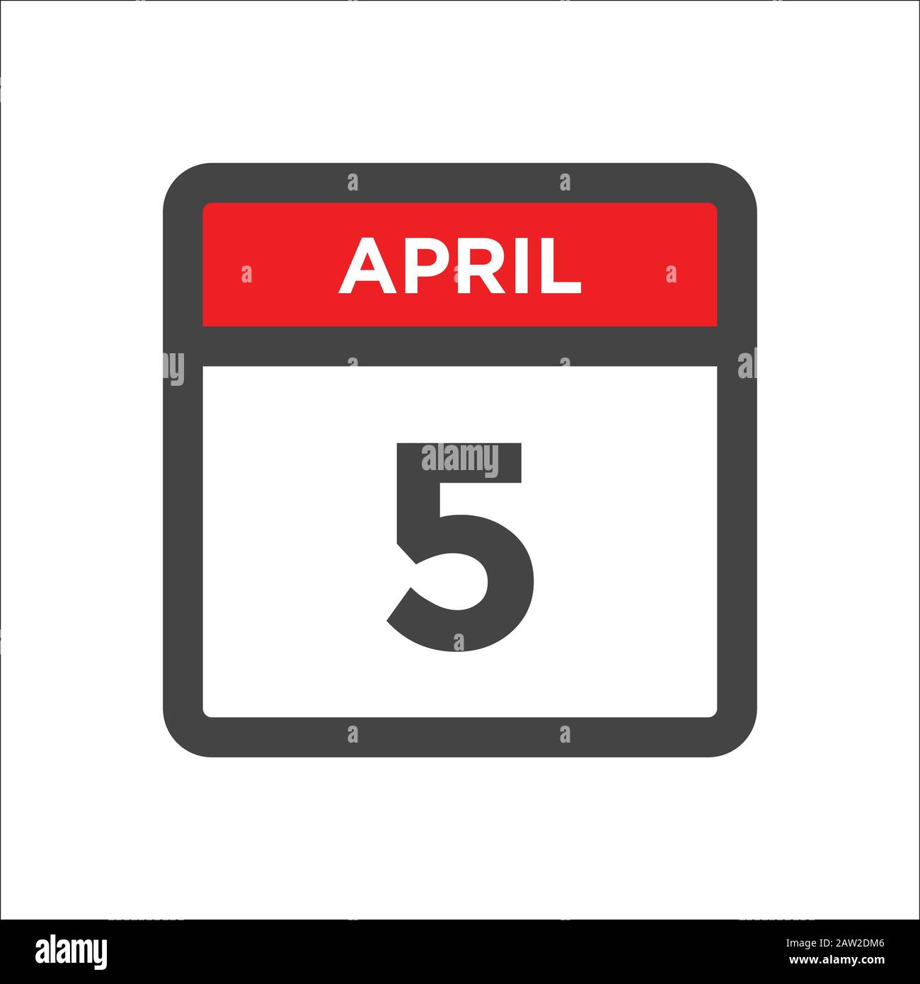 5 april 2025 Stock Vector Images - Alamy
