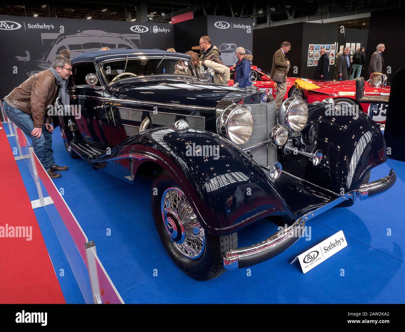 Retromobile Classic car show Paris 05/02/2020 Stock Photo Alamy