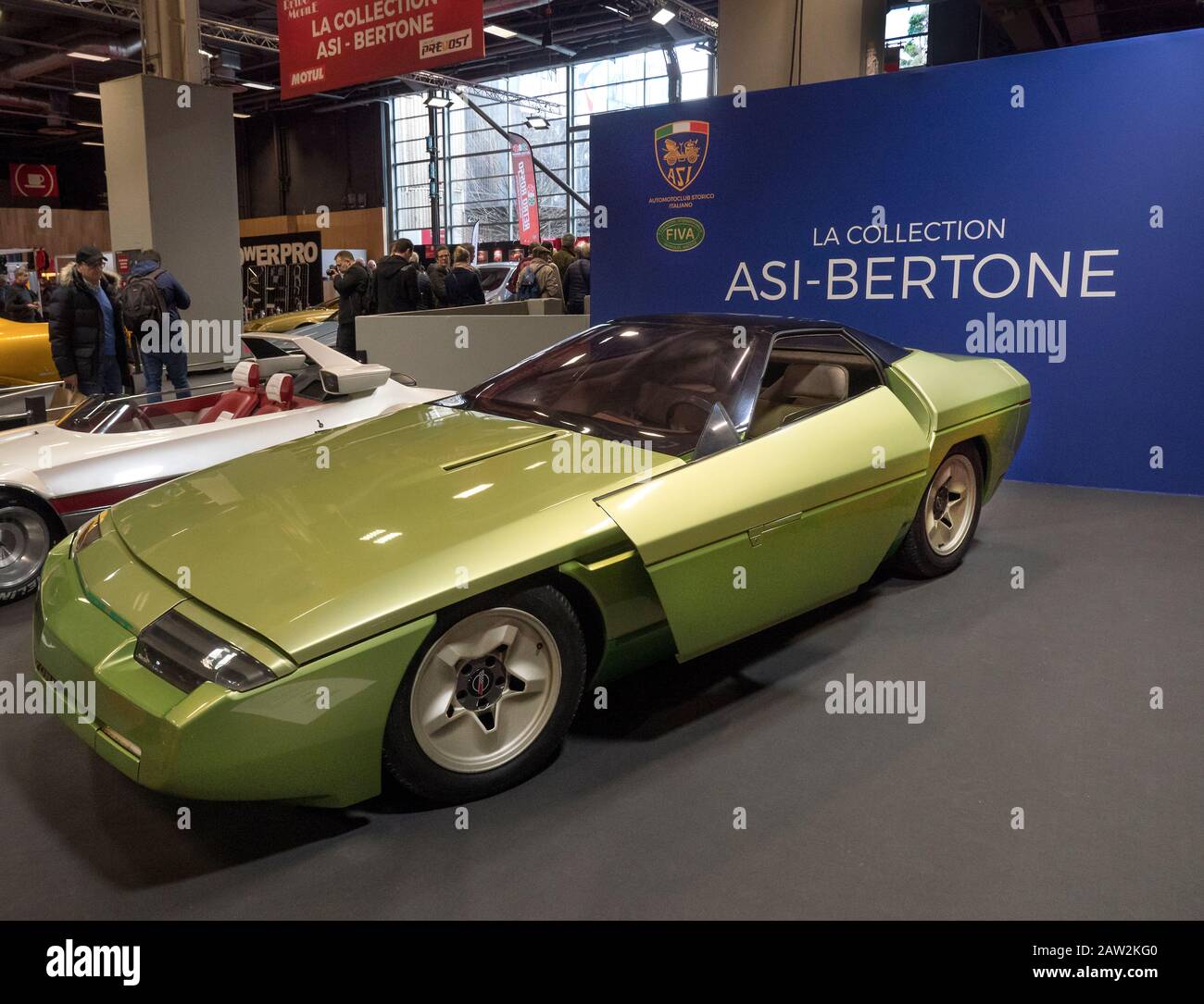 Bertone Corvette at Retromobile Classic car show Paris 05/02/2020 Stock Photo