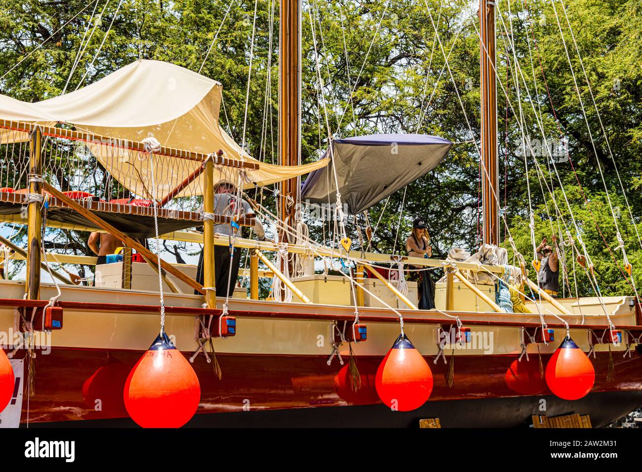 Mo‘okiha O Pi‘ilani: Ready to Launch, Almost Stock Photo