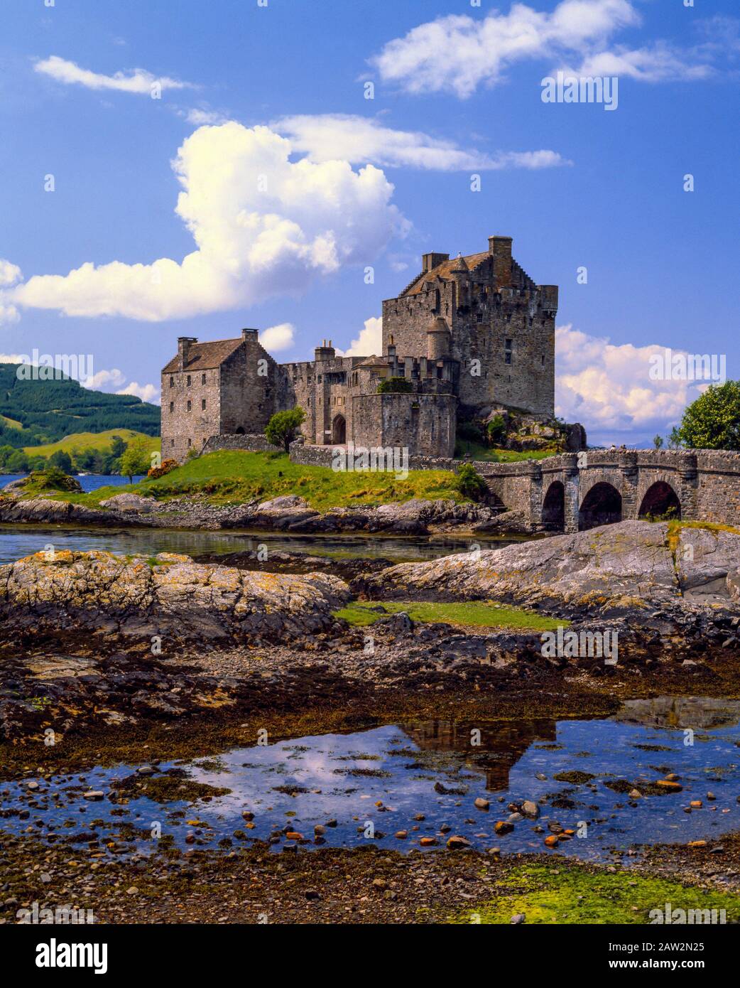Eilean Donan Castle, Kyle of Lochalsh, Scotland Stock Photo