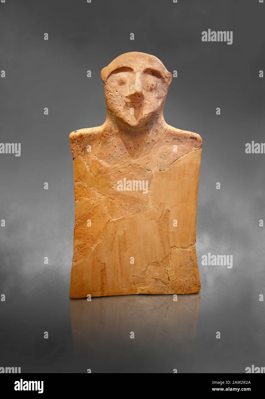 Minoan cult svoitive tablet, Karphi Sanctuary 1200-1100 BC, Heraklion ...