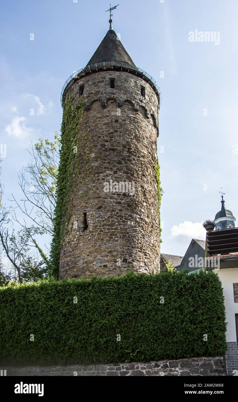 fortress and castle in Dillenburg Stock Photo