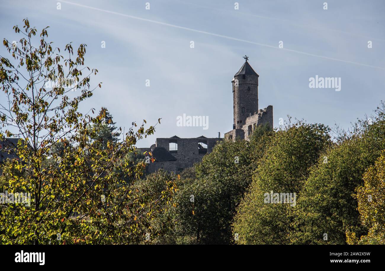 Greifenstein Best preserved castle in Germany Stock Photo - Alamy