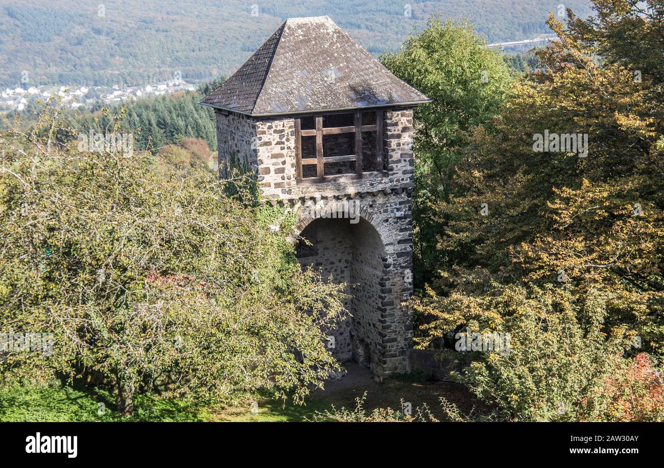 Greifenstein Best preserved castle in Germany Stock Photo - Alamy
