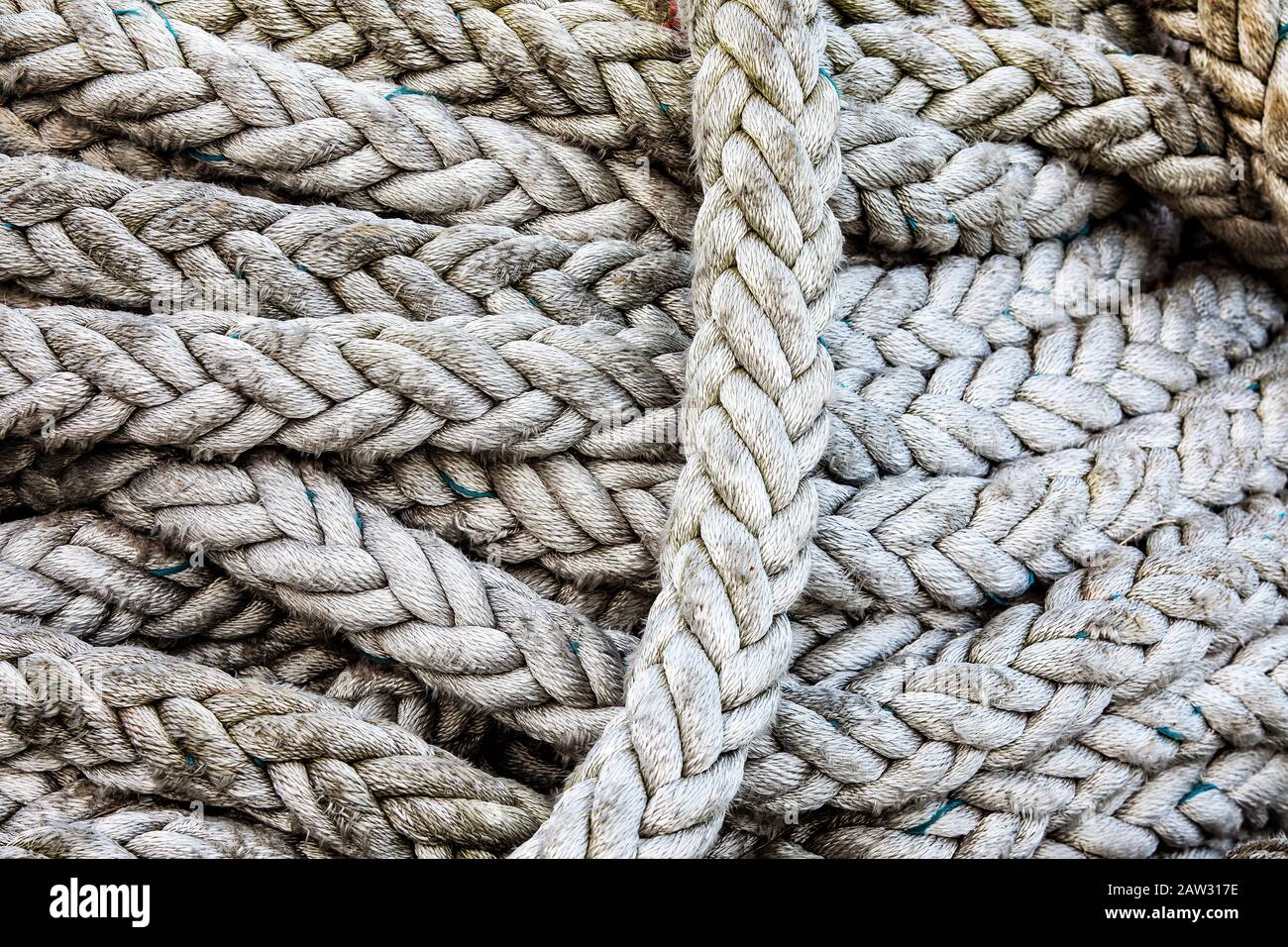 Rope Detail Stock Photo