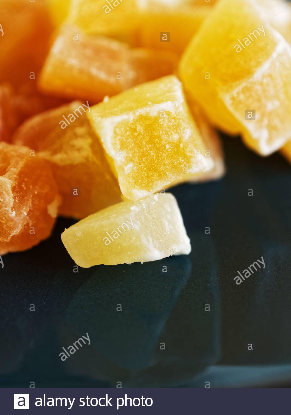 Crystallized Fruits High Resolution Stock Photography and Images Alamy