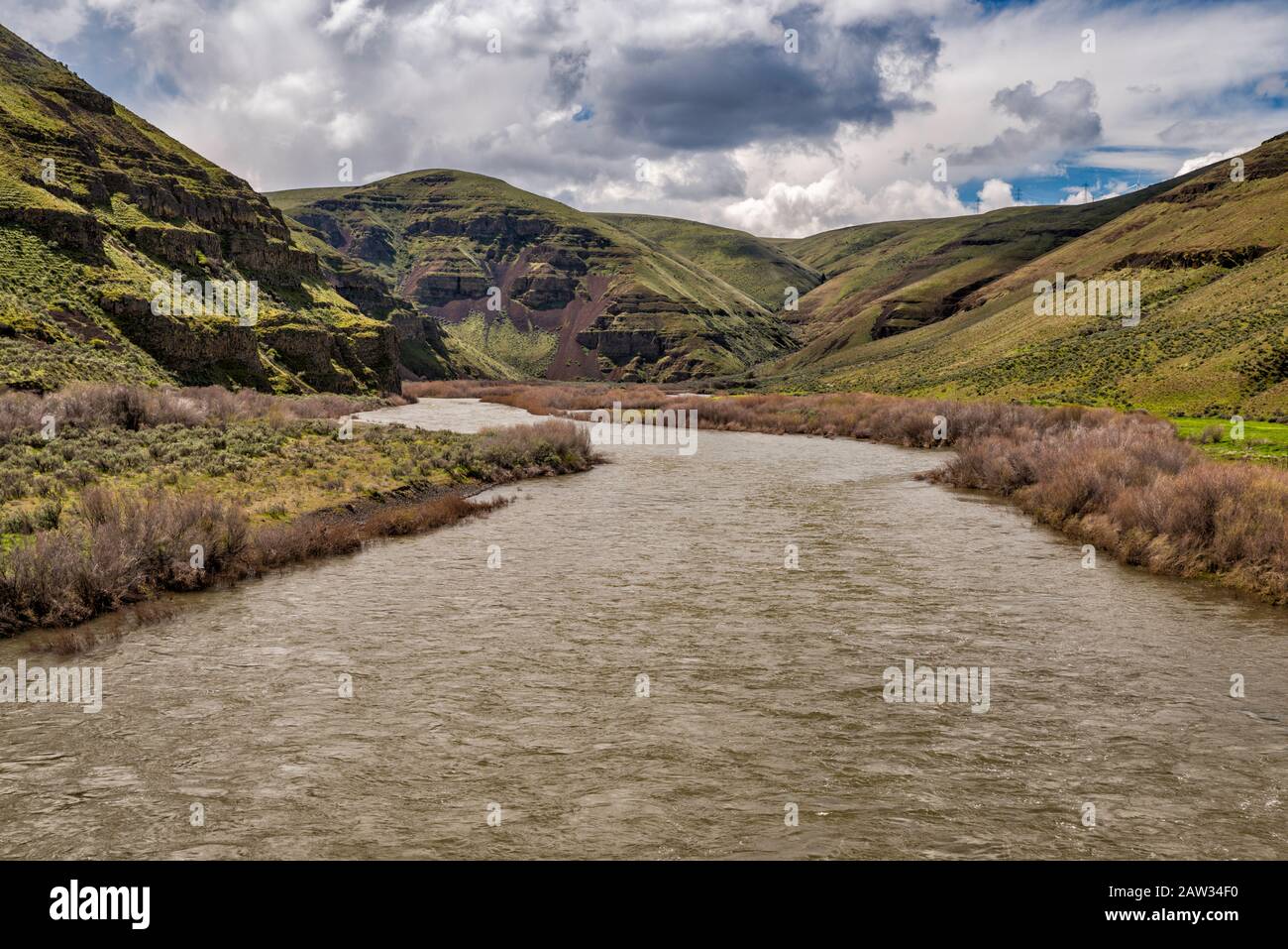 John Day River at Cottonwood Canyon State Park aka JS Burres State Park