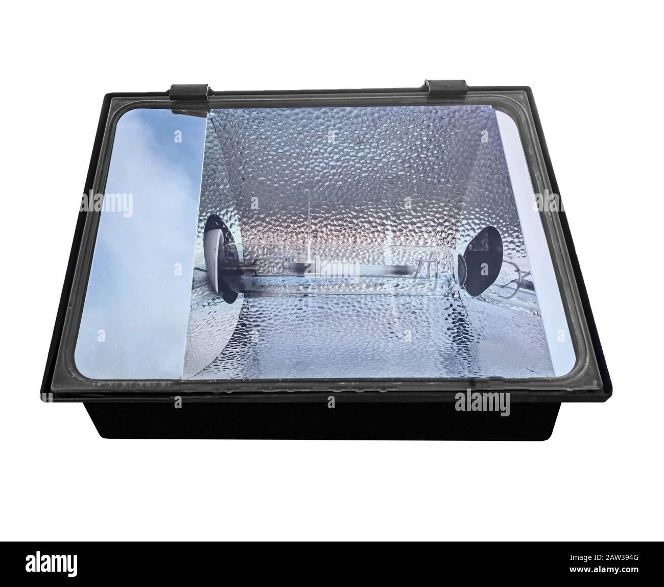 Halogen spotlight isolated on white background Stock Photo