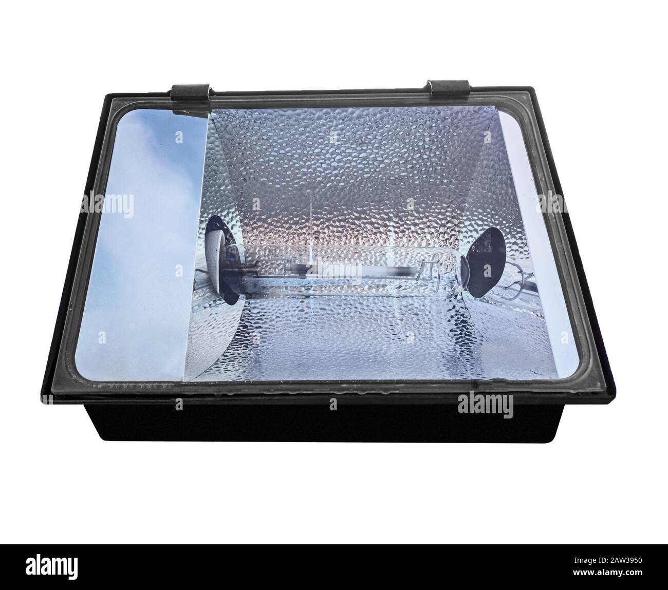 Halogen spotlight isolated on white background Stock Photo
