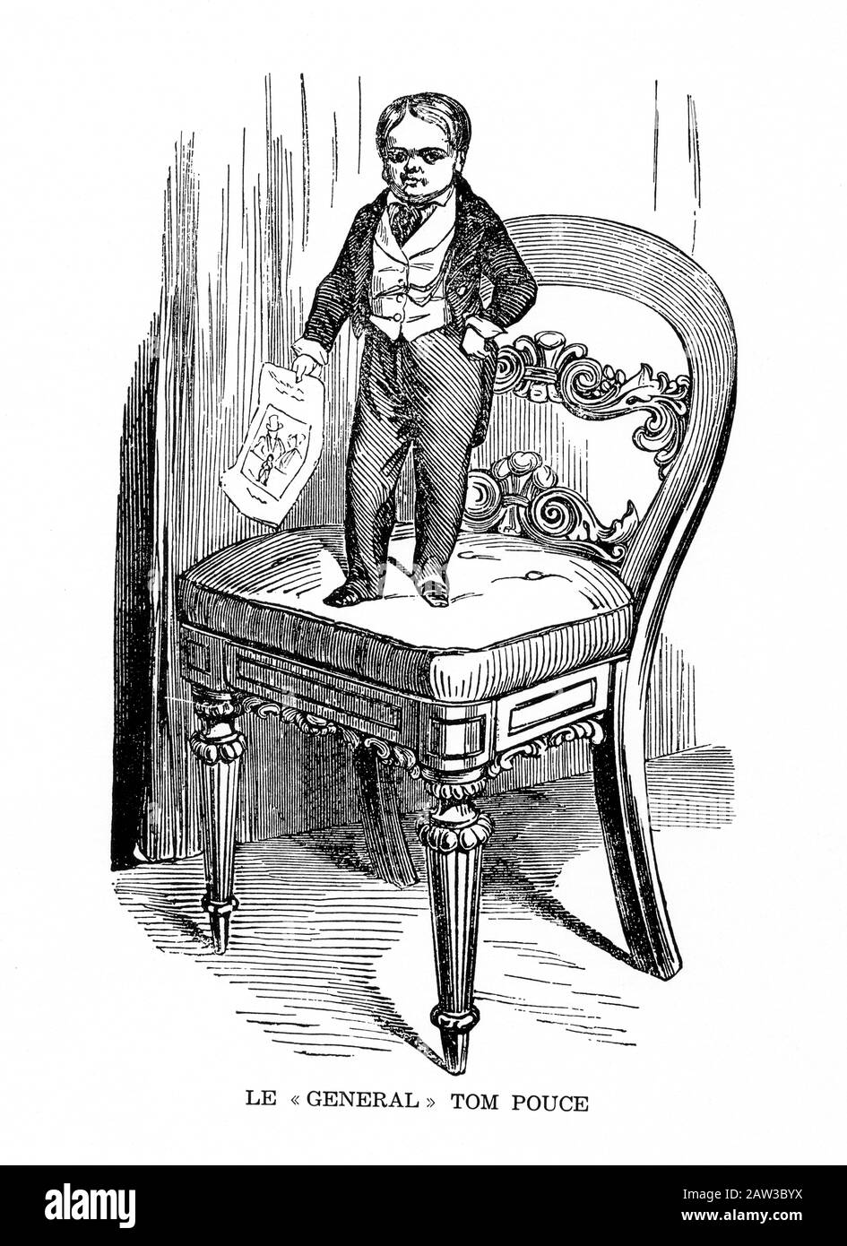 P t barnum and general tom thumb Black and White Stock Photos & Images