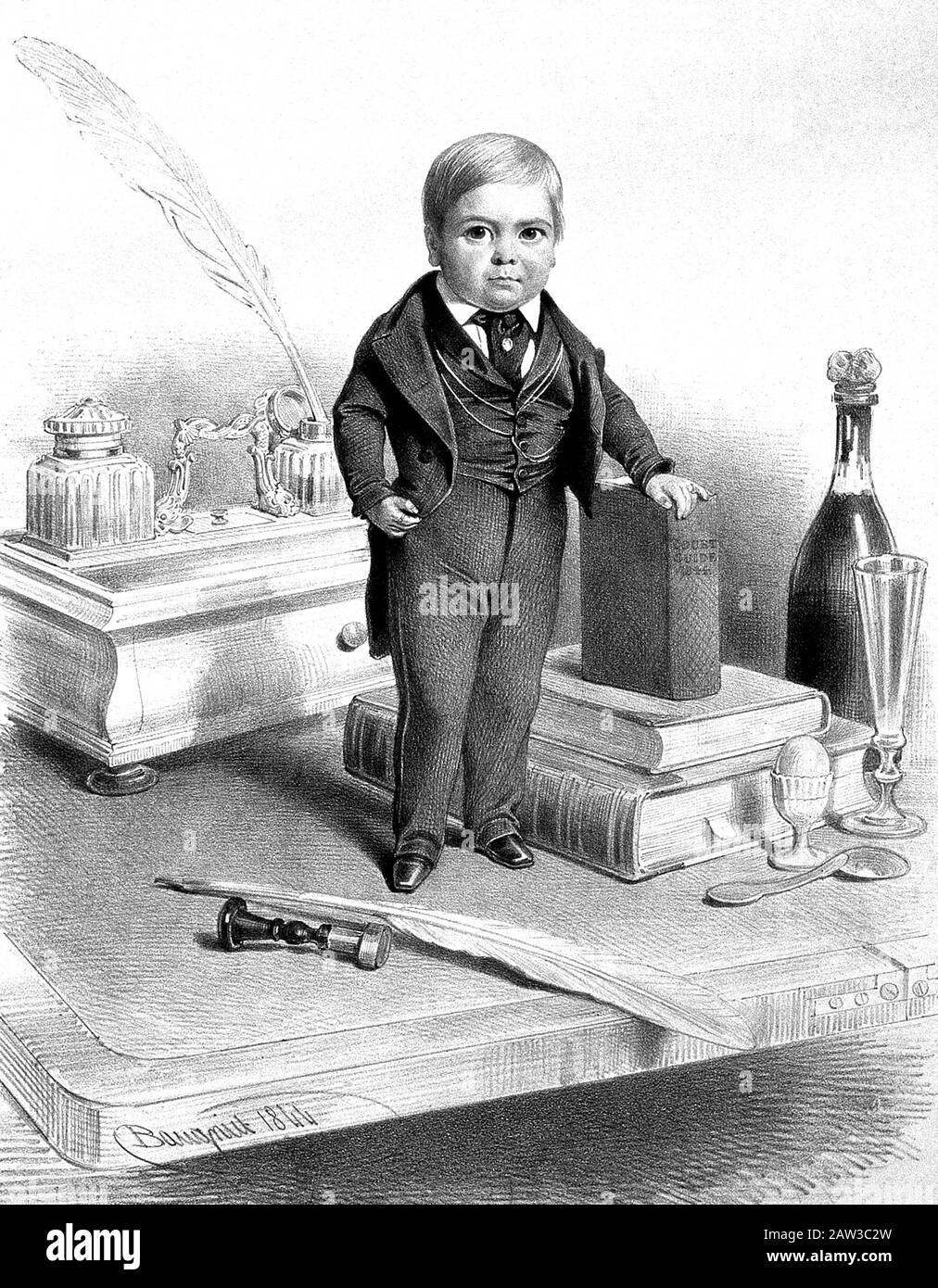 General tom thumb midget hi-res stock photography and images - Alamy