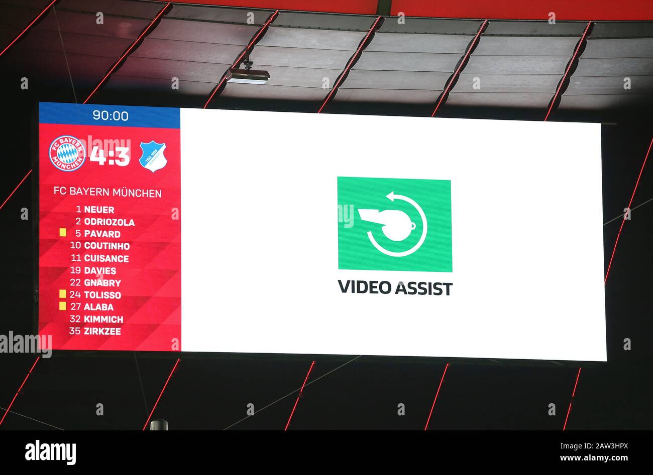 Fcb Fc Bayern Mv Nchen Muenchen Tsg Hoffenheim High Resolution Stock Photography And Images Alamy