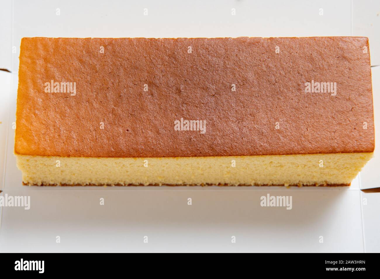 japanese sweets, castella cake, sponge cake (Japanese sponge cake Stock