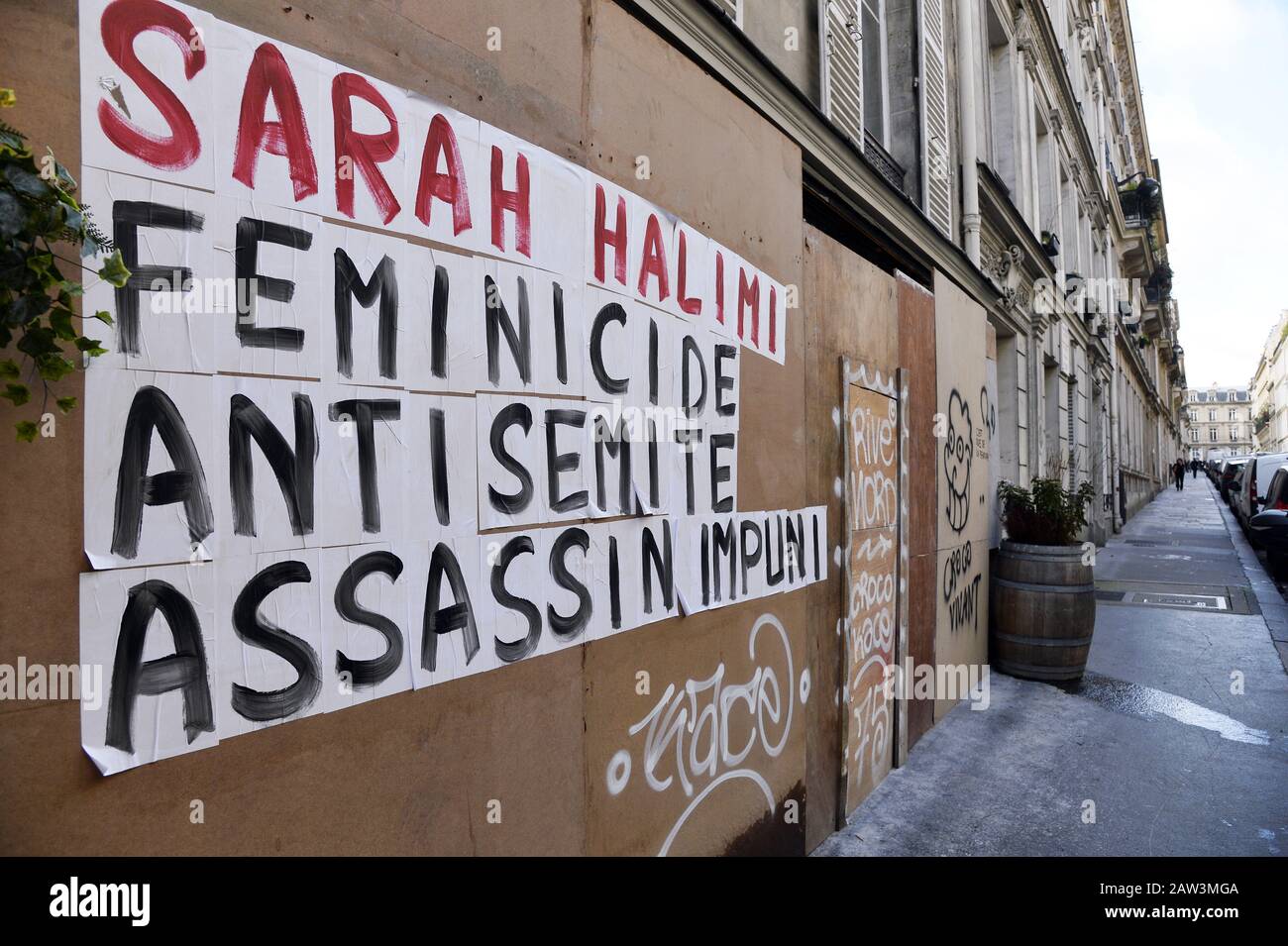 Sarah Halimi antisemitic crime - Paris - France Stock Photo - Alamy