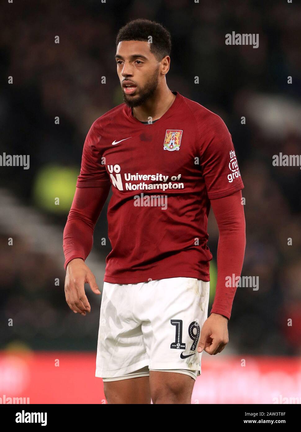 Northampton Town's Vadaine Oliver Stock Photo Alamy