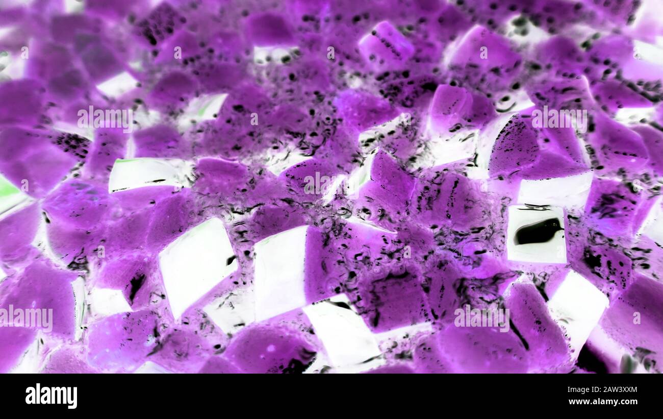 Purple white geometric shapes hi-res stock photography and images - Alamy