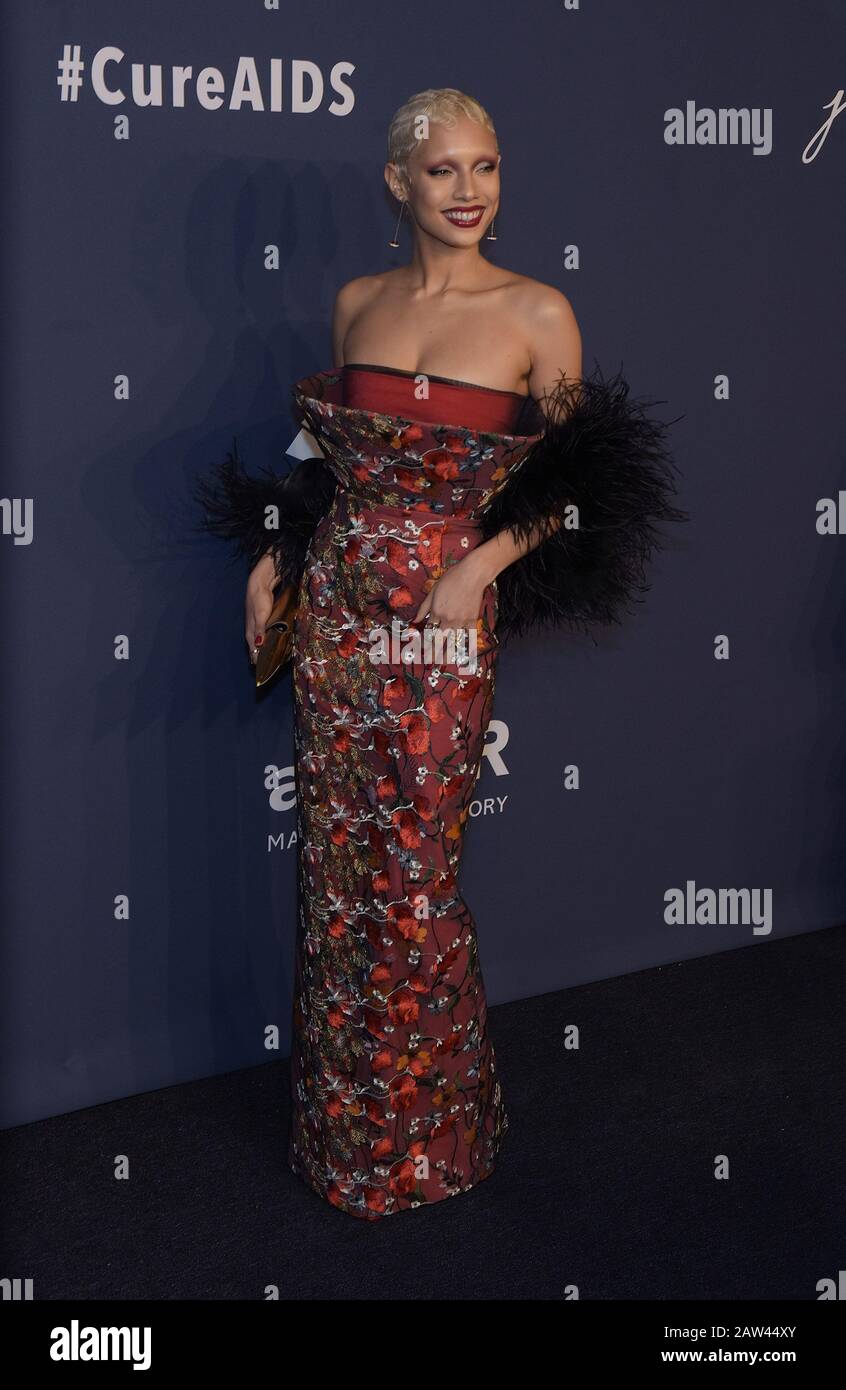 NEW YORK, NEW YORK - FEBRUARY 05: Jazzelle Zanaughtti attends the 2020