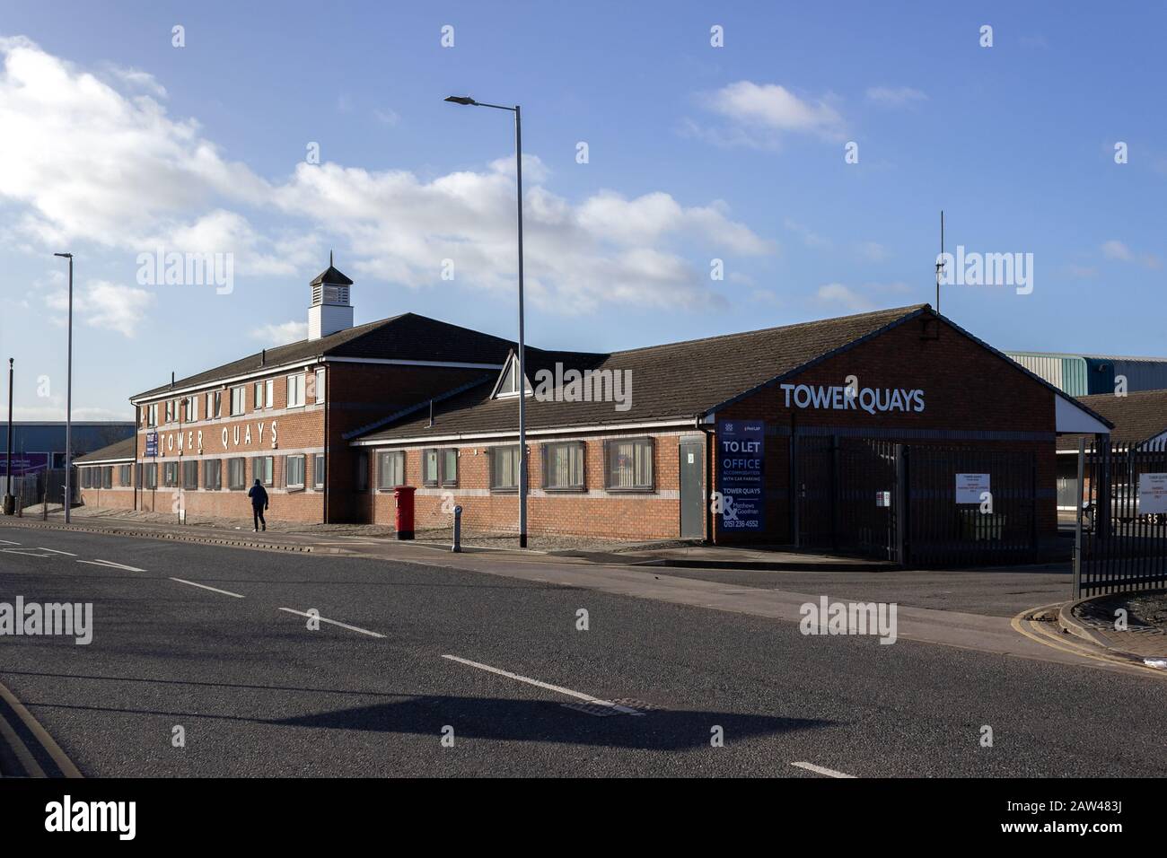 Tower Quays offices, Tower Road, Birkenhead Stock Photo Alamy