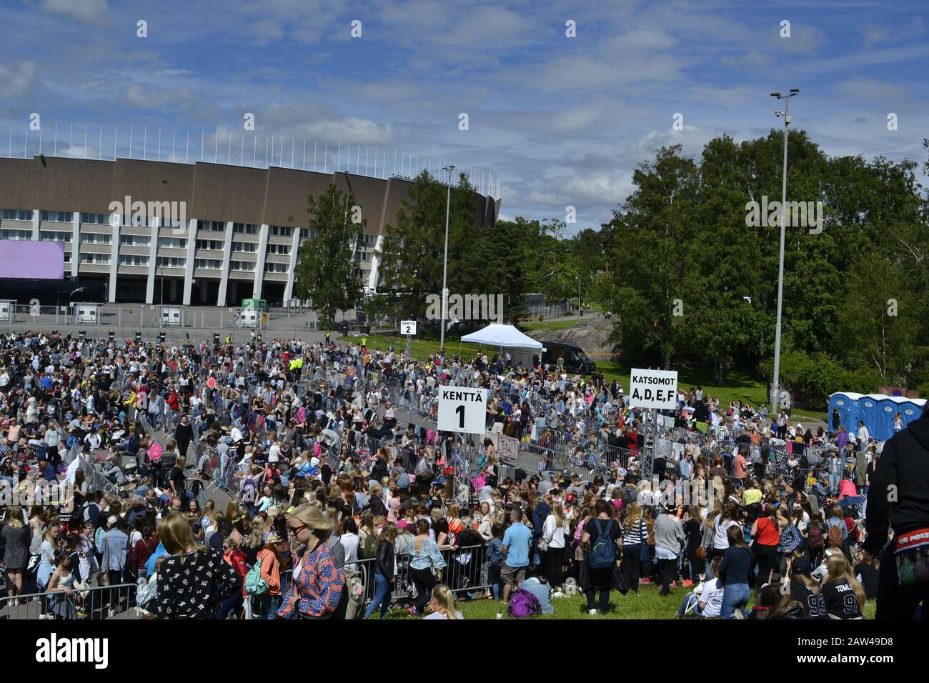 Music Festival Finland Stock Photo - Alamy